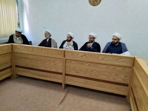 دیدار اعضای هیات علمی و مدیران دانشکده شیعه شناسی دانشگاه ادیان و مذاهب قم با ریاست و مدیران موسسه معارف اهل بیت علیهم السلام