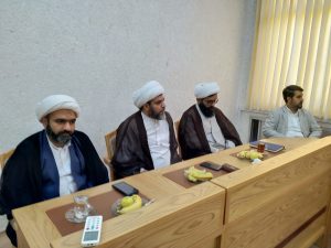 دیدار اعضای هیات علمی و مدیران دانشکده شیعه شناسی دانشگاه ادیان و مذاهب قم با ریاست و مدیران موسسه معارف اهل بیت علیهم السلام