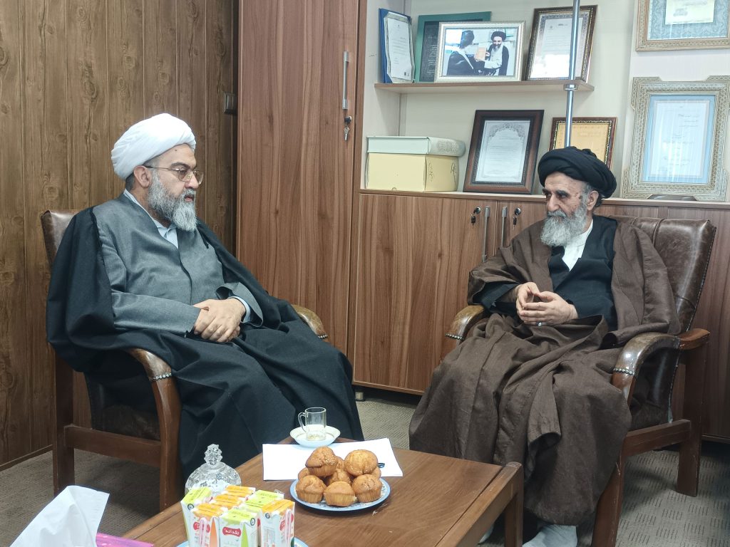دیدار با حجت‌الاسلام والمسلمین رفیعی برای همکاری در پروژه احیاء آثار شیخ صدوق(ره)