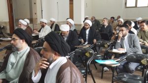 نشست تخصصی بررسی اندیشه‌های کلامی آیت‌الله مروارید در مشهد برگزار شد